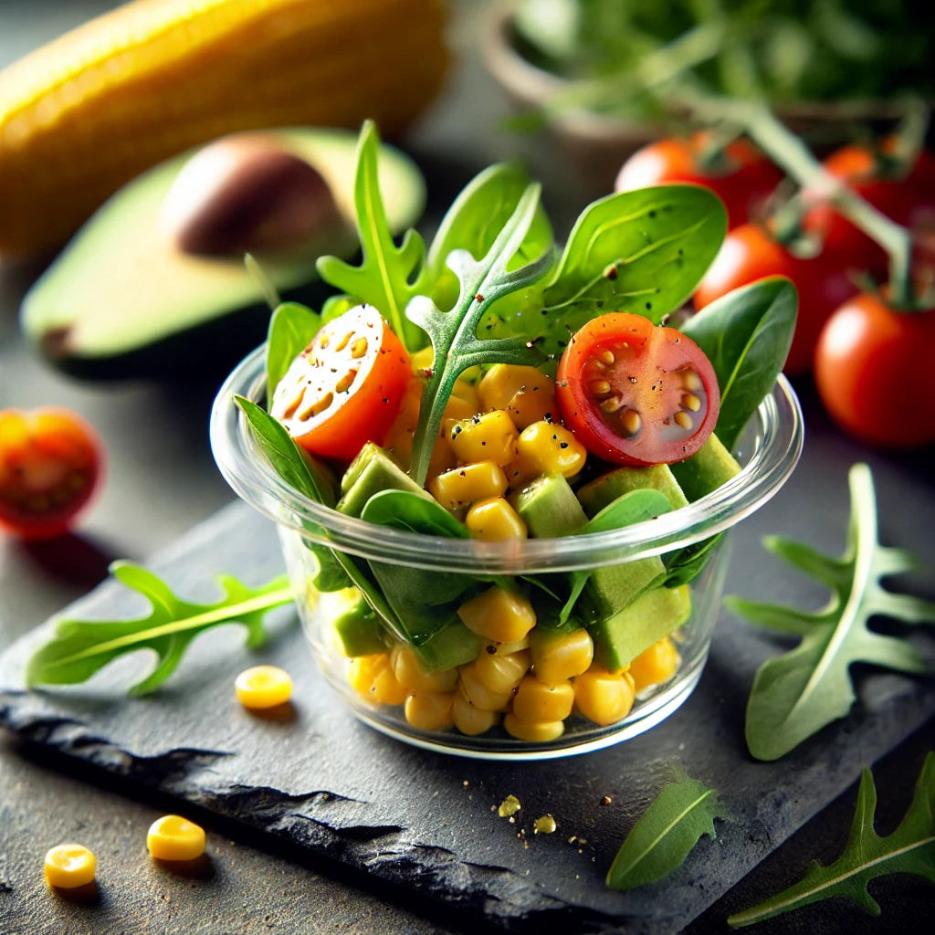 Sweet Corn & Rocket Salad