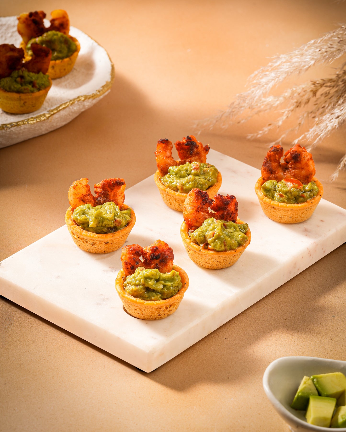 Avo Shrimp Tartlet